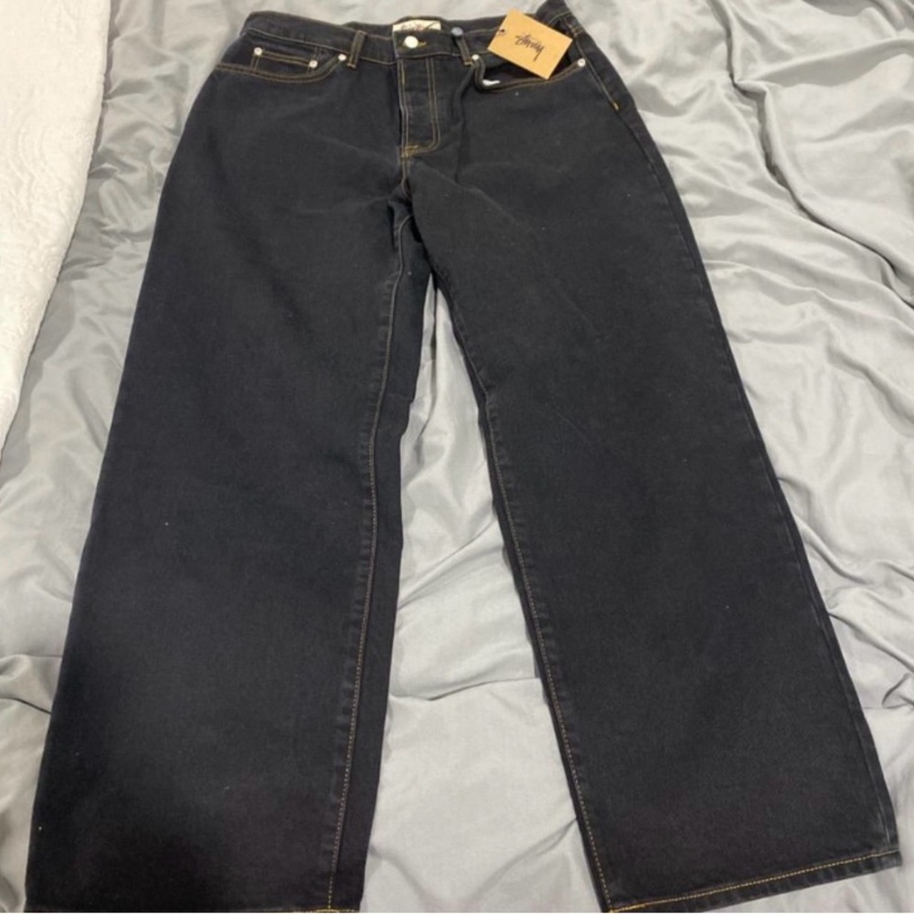 Black Men's STUSSY Jeans, never worn new with tags, size 32